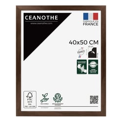 Cadre photo Design Éternel ébène 40x50 cm