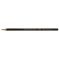 Lot de 12 Crayons graphite Faber-Castell Goldfaber - Hexagonal - Dureté 6B