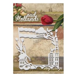 Die matrice de découpe embossage Amy Design Oud Holllands FRAME 10046