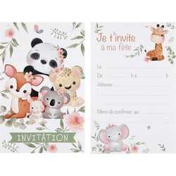 6 Invitations Explorateur