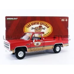 Voiture Miniature de Collection - GREENLIGHT COLLECTIBLES - GMC K-2500 Sierra Grande Wideside - 1967 - Rouge