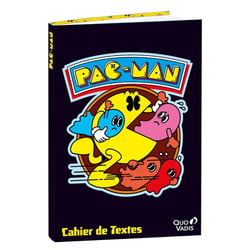 CAHIER DE TEXTES FR Pac man - 15x21 cm - Journalier