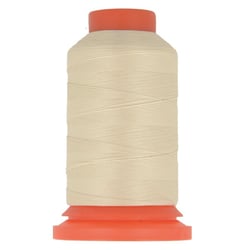Bobine fil mousse polyester 1000m fabriqué en France pour surjeteuse beige
