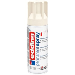Spray de peinture acrylique permanent Edding 5200 blanc crème