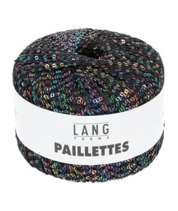 Fil complément PAILLETTES - Lang Yarns 0104 Multicolore