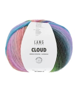 Pelote de laine CLOUD - 100GR - Lang Yarns Multicolore (0002)