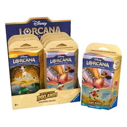 Jeu de cartes à collectionner Ravensburger Lorcana avec illustrations Disney