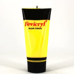 Peinture Acrylique en tube jaune de cadmium citron 200ml - Amt