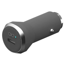 Force Power Chargeur voiture USB C 27W Power Delivery Gris