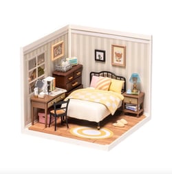 Maquette DIY Super Creator 95 pièces - Chambre Douce - Rolife