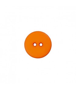 Carte de 3 boutons Polyester Orange 23mm - Union Knopf Orange
