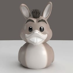 Shrek - Mini figurine Tubbz Donkey 5 cm