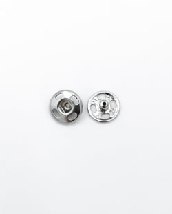 Lot De 12 Pressions - 9mm Argent