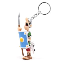 Astérix - Porte-clés Romain mordu par Idéfix - Plastoy