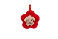 Peluche Fleur Chien avec Ruban - Trudi