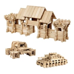 Jeu de construction en bois GateWay 296 pièces Igroteco