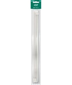 Aiguilles à tricoter en aluminium 36 cm N° 5 à 9 - Gründl 9 Gris
