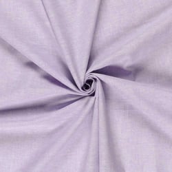 Tissu Lin et coton uni Verona Lilas