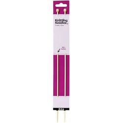 2 Aiguilles À Tricoter En Bambou 35 cm - Ø 3,5 mm