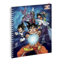 Cahier de textes - Spirale - 17x22cm - Dragon Ball Z - Scolaire - Pratique - Exacompta