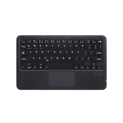 Clavier Pour Tablette Sans Fil Bluetooth Avec Pavé Tactile Vert Foncé Noir YONIS