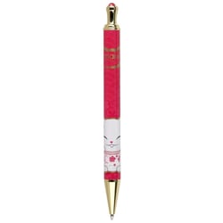 Stylo encre noire Mani The Lucky Cat fuchsia