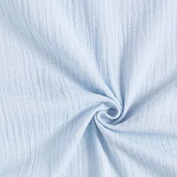 Coupon de tissu en double gaze de coton - Laize : 130 cm