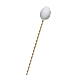 Baguettes rondes en hêtre 8mm ø, sans noeufs, longueur 1 m - 25 pièces