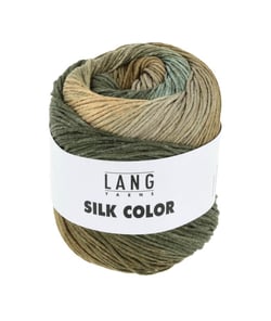 Pelote exceptionnelle de soie SILK COLOR - 100 GR - Lang Yarns 03 Marron