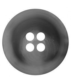 Carte de 2 boutons classique chiné à rebord 4 trous 23mm - Prym Gris Moyen