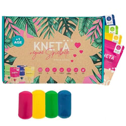 Kneta - Pâte à modeler végétalienne 4 couleurs