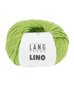 Pelote de lin à tricoter Lino - Lang Yarns 116 Vert
