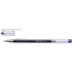 Stylo gel PILOT G-1 - Bleu - Pointe fine 0,5 mm - Tracé 0,3 mm - Lot de 12
