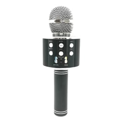 Microphone Android iOs Karaoké Bluetooth 4.2 Haut-Parleur Puissance 5W Noir YONIS