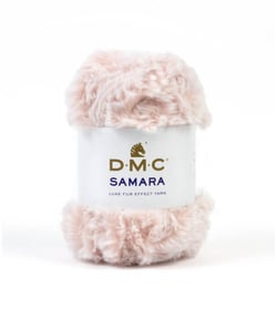 Pelote de Fourrure SAMARA - 100g - DMC : Douceur et Élégance pour vos Projets Tricot 415 Rose