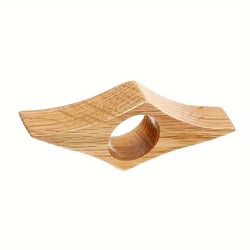 Bague de lecture en sapin massif-forme vague