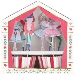 Kit 24 Caissettes et Décorations Ballet Casse-Noisette