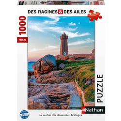 Puzzle Sentier des douaniers Bretagne 1000 pcs - Nathan