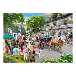 Puzzle 500 pièces - Pièces XXL - Parade De Poneys - HOP - House of Puzzles
