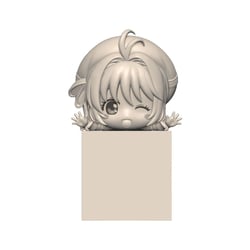 Cardcaptor Sakura - Statuette Hikkake Sakura C Wink 10 cm