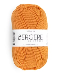 Pelote IDEALE BB - Bergère de France MANDARINE