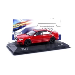 Voiture miniature de collection - SOLIDO - AUDI S8 - Échelle 1/43 - Rouge - Réf. 4313304