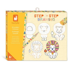 Set de coloriage - en-fant - Multicolore - Apprendre à dessiner 20 animaux