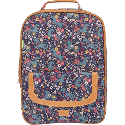 Sac à dos - Tann's - Motif fleur et licorne - Primaire - 2 compartiments - Alba L