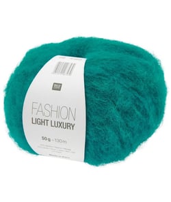 Pelote d'alpaga et laine Fashion Light Luxury - Rico Design 38 Turquoise bleu