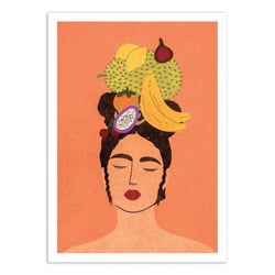 Affiche 30x40 cm - Fruity head - Lemon Fee