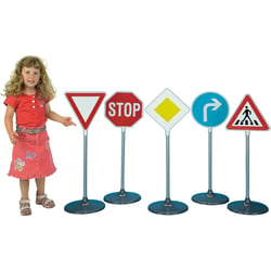 Set de 5 Panneaux de signalisation