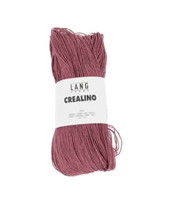 Pelote de lin CREALINO - Lang Yarns 0062 Rouge vin