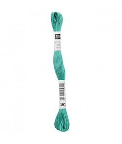 Fil à broder mouliné Uni - Rico Design 161 Vert