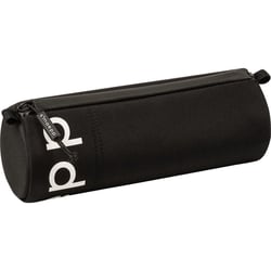 Trousse - Ronde - Noir - Scolaire - 23 x 9 x 8 cm - Fermeture éclair - S'maepp